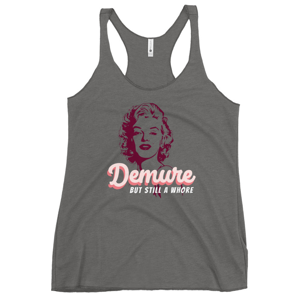 Demure Women's Racerback Tank