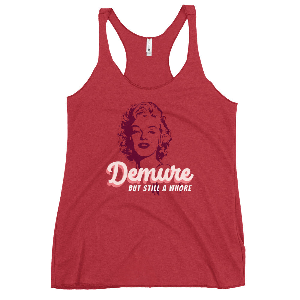 Demure Women's Racerback Tank